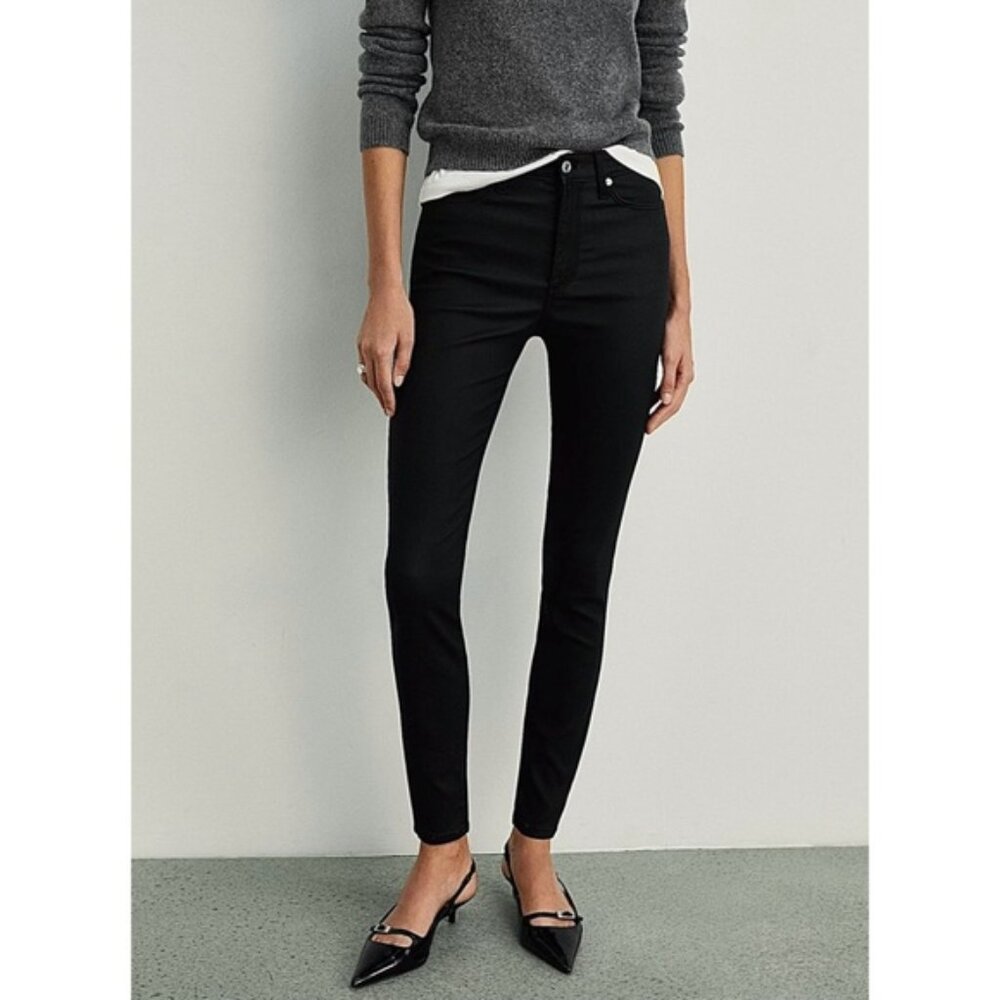 CITIZENS OF HUMANITY Women's Black Rocket Mid Rise Ankle Skinny Jeans Size 31